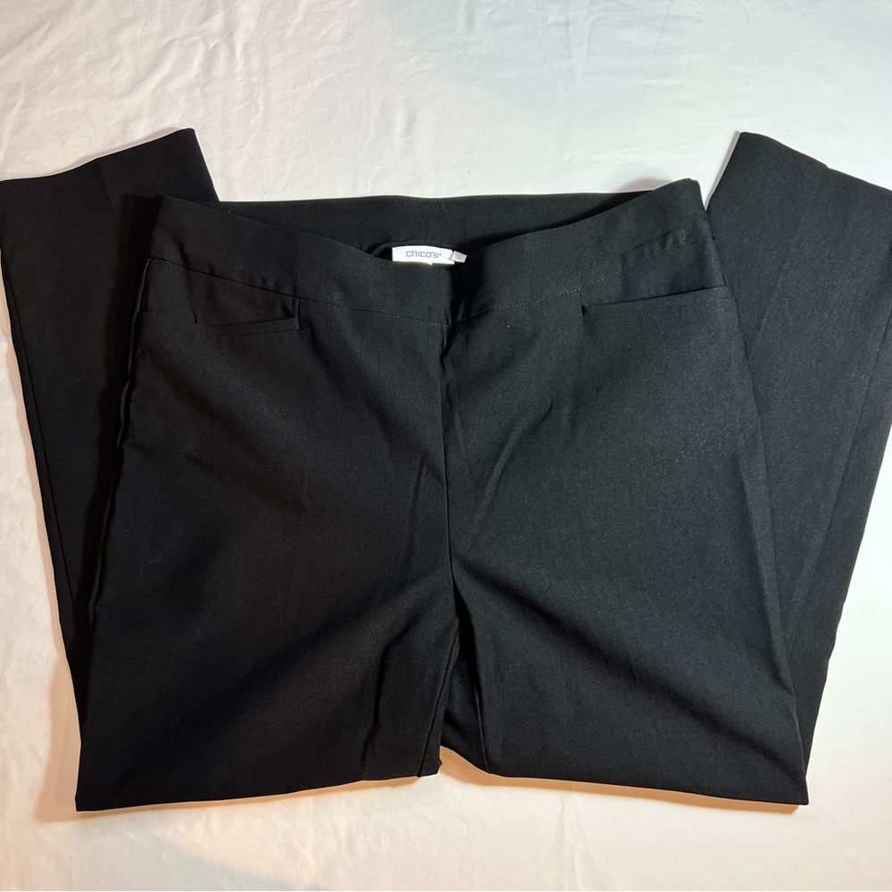 Chico's Classic Black Trousers